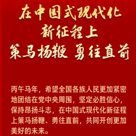 策馬揚鞭 勇往直前